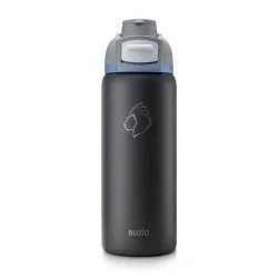 Buzio Pop Up Series Water Bottle 1L - Black